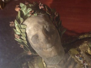 San Teodoro, morto e contento